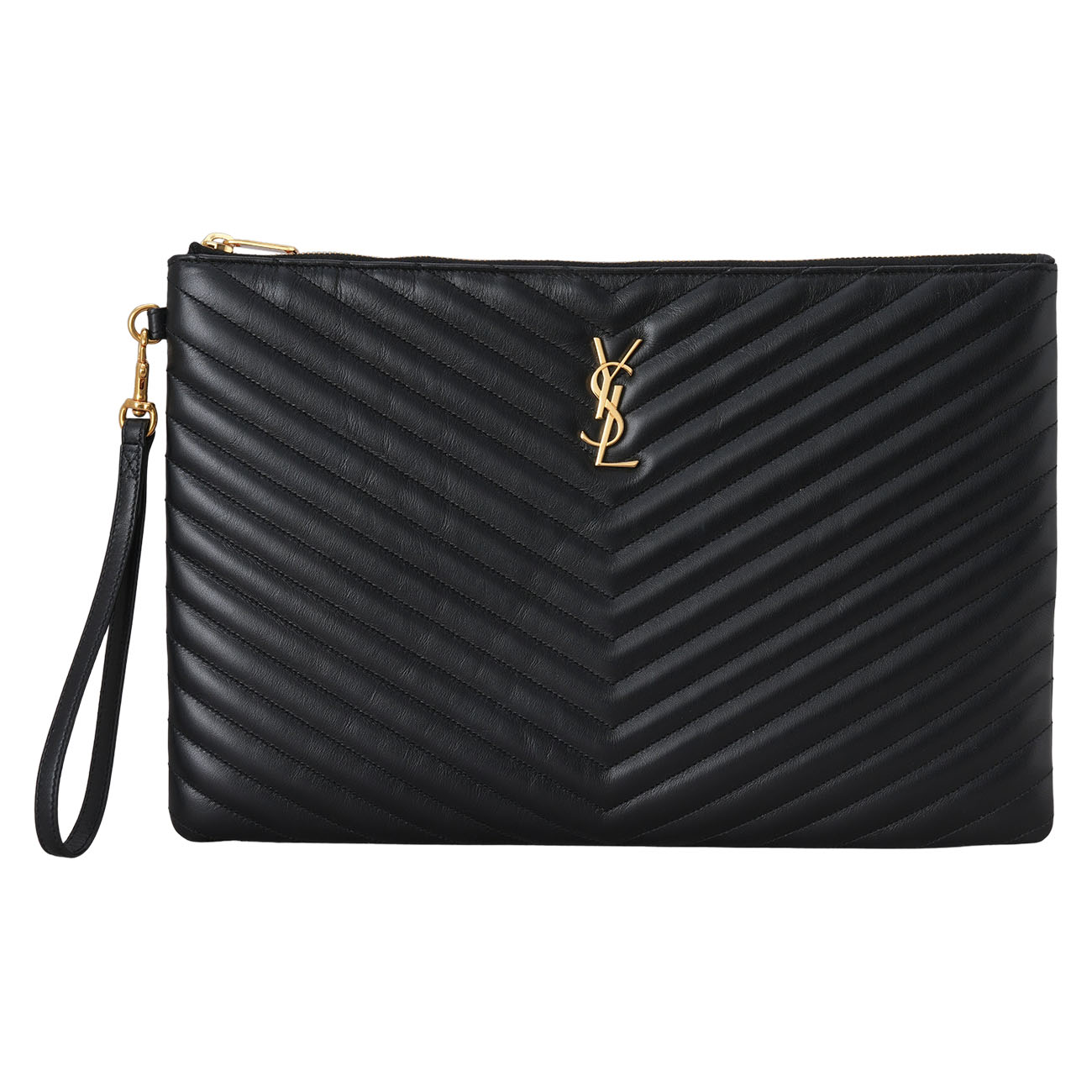 YVES SAINT LAURENT(USED)생로랑 440222 모노그램 클러치 라지